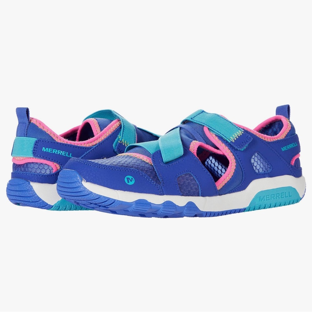 Merrell Hydro Free Roam Monarch Sneakers Youth Gilrs Size 12 in Blue/Turquoise